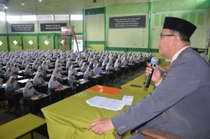 Sambutan Drs. KH. Rasyidin Bina, MA Pada Pembukaan Amaliyah Tadris Pesantren Ar-Raudlatul Hasanah Medan