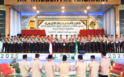 LPJ dan Pelantikan Koordinator Gerakan Pramuka Tandai Regenerasi Kepemimpinan