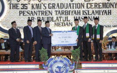 RESEPSI KHATAMAN ANGKATAN KE-35, PESANTREN AR-RAUDLATUL HASANAH KUKUHKAN ALUMNI