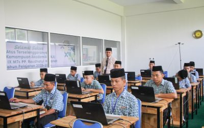 Santri/Wati Kelas 3 KMI Ikuti Tes Kemampuan Akademik