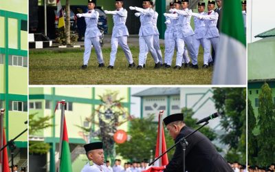 HUT RI ke-81, Raudhah Tanamkan Cita-Cita Besar dan Jiwa Perjuangan kepada Santri dan Santriwati